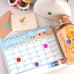 4000 Pcs 20mm Coloured Dot Sticker 8 Assorted Colours Sticky Dots Coloured Stickers Circle Sticker, Self Adhesive Round Stickers Labels for Calendar Coding School Office DIY Crafts Gift