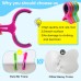 8 Pcs Large Beach Towel Clips for Sun Loungers, 4 Inch Clothes Pegs Extra Strong, Windproof Laundry Clips Towel Clips for Beach Loungers, Keep Your Towel from Blowing Away, 4 Bright Colors