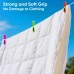 8 Pcs Large Beach Towel Clips for Sun Loungers, 4 Inch Clothes Pegs Extra Strong, Windproof Laundry Clips Towel Clips for Beach Loungers, Keep Your Towel from Blowing Away, 4 Bright Colors
