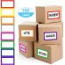 15x10cm Large Moving Labels for Boxes, 8 Color-Coded Home Moving Packing Box Labels, Moving Supplies Moving Stickers with Large Writable Notes Areas (160 Pcs)