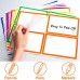 15x10cm Large Moving Labels for Boxes, 8 Color-Coded Home Moving Packing Box Labels, Moving Supplies Moving Stickers with Large Writable Notes Areas (160 Pcs)